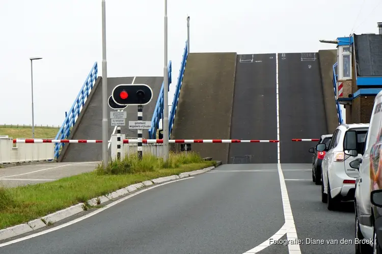 Afsluiting N99 door werkzaamheden Balgzandbrug
