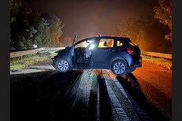 Zware schade na botsing op N249