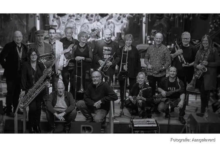 Zondag 7 december speelt BigBand “Frankie Goes To…..” in De Keesschuur in Anna Paulowna
