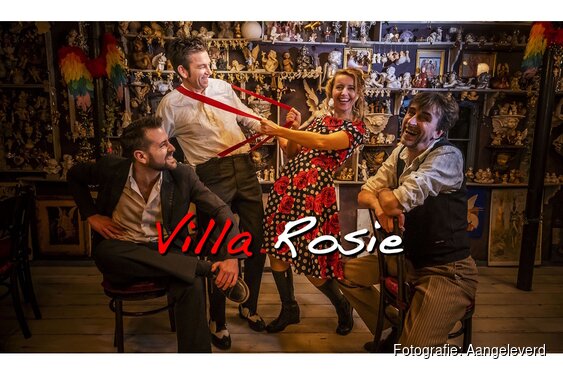 Zondag 14 december ontvangt De Keesschuur de Noordhollandse groep “Villa Rosie”