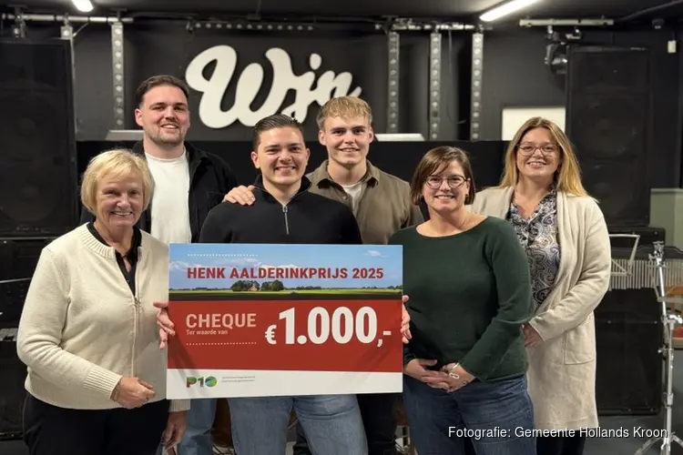 Werkgroep Jongeren Niedorp wint Henk Aalderinkprijs 2025