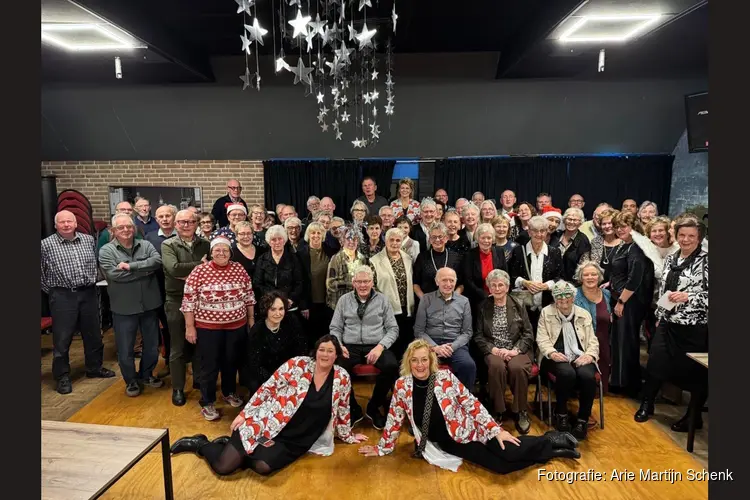 Feestelijke kerstdrive bij Bridgevereniging The Jump in Nieuwe Niedorp