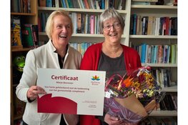 Gemeentelijk compliment voor Marja Beemster