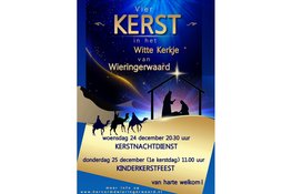 Sfeervolle kerstnachtdienst en vrolijk kinderkerstfeest in Wieringerwaard