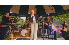 Kom genieten in een club setting met een drankje van het "Nieuwsjaarsconcert ”Busy Billie & the Clubmasters”