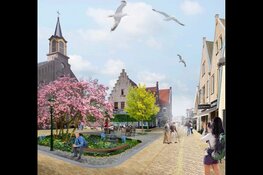 Werkzaamheden elektranet en gasleidingen in centrum Hippolytushoef