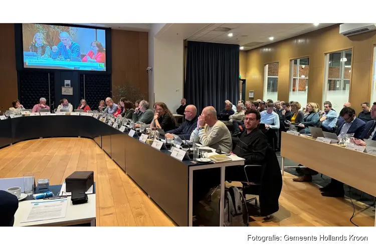 Raadsvergadering Hollands Kroon over dorpsvisies en andere besluiten