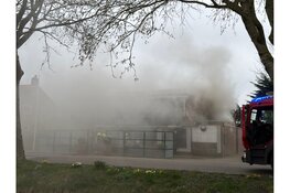 Veel rookontwikkeling bij brand in restaurant in Anna Pauwlona