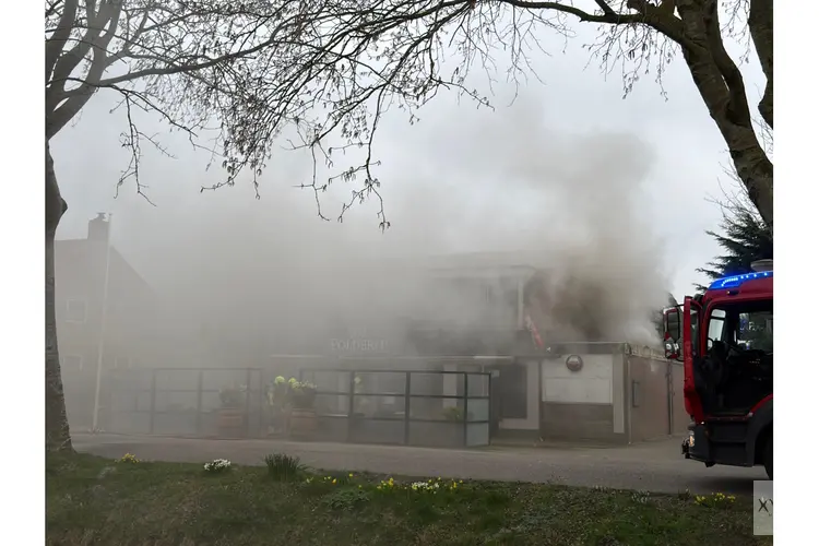 Veel rookontwikkeling bij brand in restaurant in Anna Pauwlona