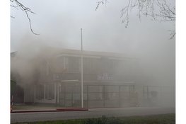 Veel rookontwikkeling bij brand in restaurant in Anna Pauwlona
