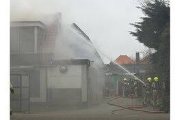 Veel rookontwikkeling bij brand in restaurant in Anna Pauwlona