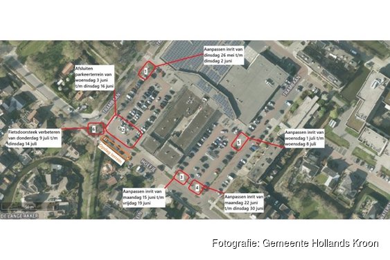 Start werkzaamheden voor betere verkeersveiligheid rond Winkelhart Niedorp