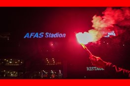 Duizenden supporters wachten spelersbus AZ op na bekerwinst