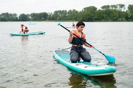 Feestelijke opening van nieuwe vaarroutes in Hollands Kroon tijdens watersportdag 'meer op het Amstelmeer'