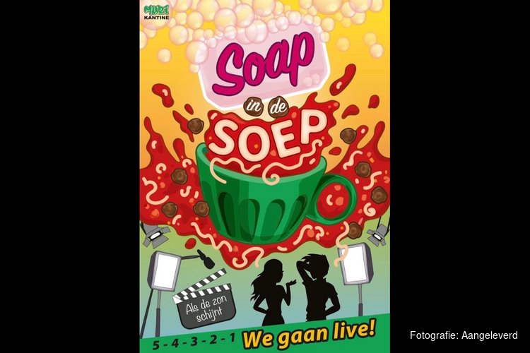 Theatergroep 1 van Dutch Dance Centre presenteert ’Soap in de Soep’   in Scagon De Luxe