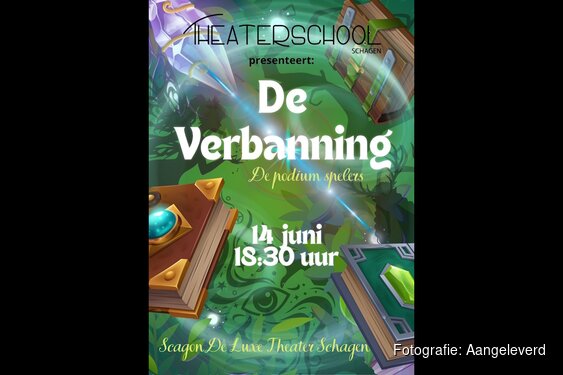 Groepen van Theaterschool Schagen presenteren eindjaarsvoorstellingen in Scagon De Luxe