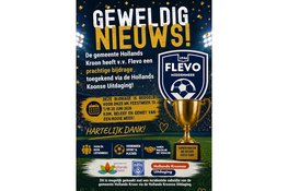 Flevo ontvangt bijdrage voor feestweek ter ere van het 80-jarig bestaan