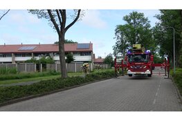 Grote opschaling wegens brand in woning Anna Paulowna