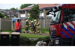 Grote opschaling wegens brand in woning Anna Paulowna