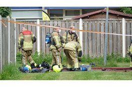 Grote opschaling wegens brand in woning Anna Paulowna