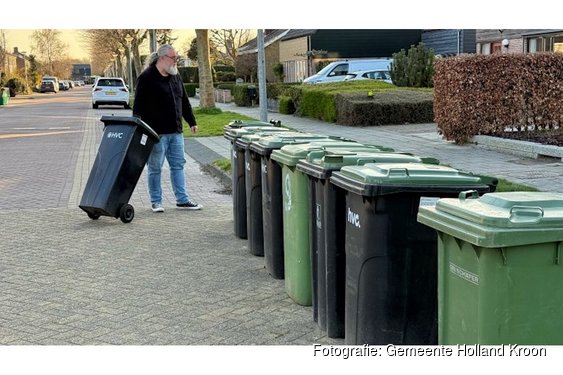 Hollands Kroon blijft koploper in afval scheiden