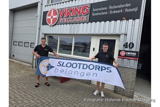 Slootdorps Belangen beter zichtbaar dankzij Viking Reclame