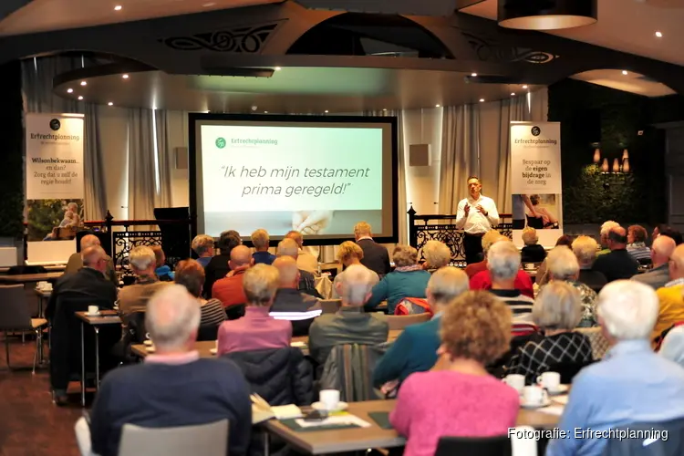 Gratis lezing over het testament en levenstestament in Anna Paulowna