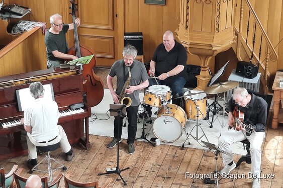 Gevarieerd Jazzrepertoire  Combo Jazzindeed in Scagon De Luxe