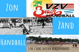 VZV speelsters geselecteerd voor deelname EK Beach Handball in Polen
