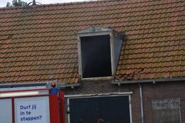 Klein brandje in schuur Wieringerwerf