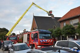 Eigenaar woning probeert brand te blussen