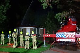 Stolpboerderij verloren gegaan bij brand in Wieringerwaard