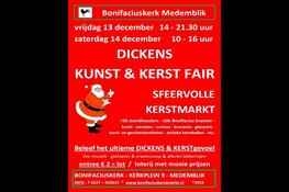 Dickens Kunst & Kerstfair in de Bonifaciuskerk Medemblik