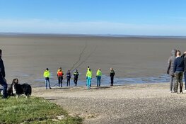 Hulpdiensten rukken uit. Drenkeling blijkt wadloper