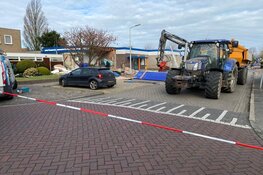 Ravage na plofkraak in Hippolytushoef bij daglicht goed zichtbaar