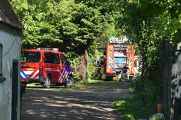 Stacaravan in brand bij camping Wieringerwaard
