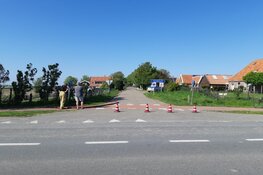 Stacaravan in brand bij camping Wieringerwaard