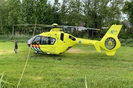 Motorrijder gewond in Anna Paulowna