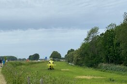 Motorrijder gewond in Anna Paulowna