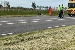 Motorrijder gewond in Anna Paulowna