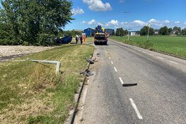 Gewonde bij eenzijdig ongeval Anna Paulowna