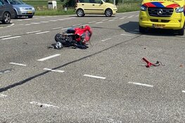 Motorrijder gewond bij ongeval Breezand