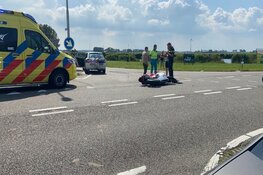 Motorrijder gewond bij ongeval Breezand