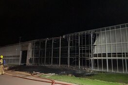 Brand bij paprikateler in Middenmeer