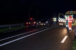 Drie auto&#39;s betrokken bij ongeluk Hippolytushoef, veel hulpdiensten aanwezig