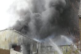 Grote brand in loods Anna Paulowna