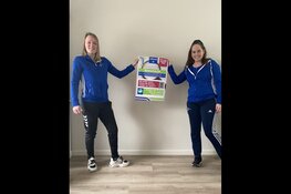 Goodiebag voor juiste antwoorden op speurtocht door de wijk