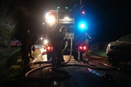 Schuur in Haringhuizen in de as gelegd